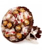 Букет из конфет  Рафаэлло и Ферреро Рошер 2